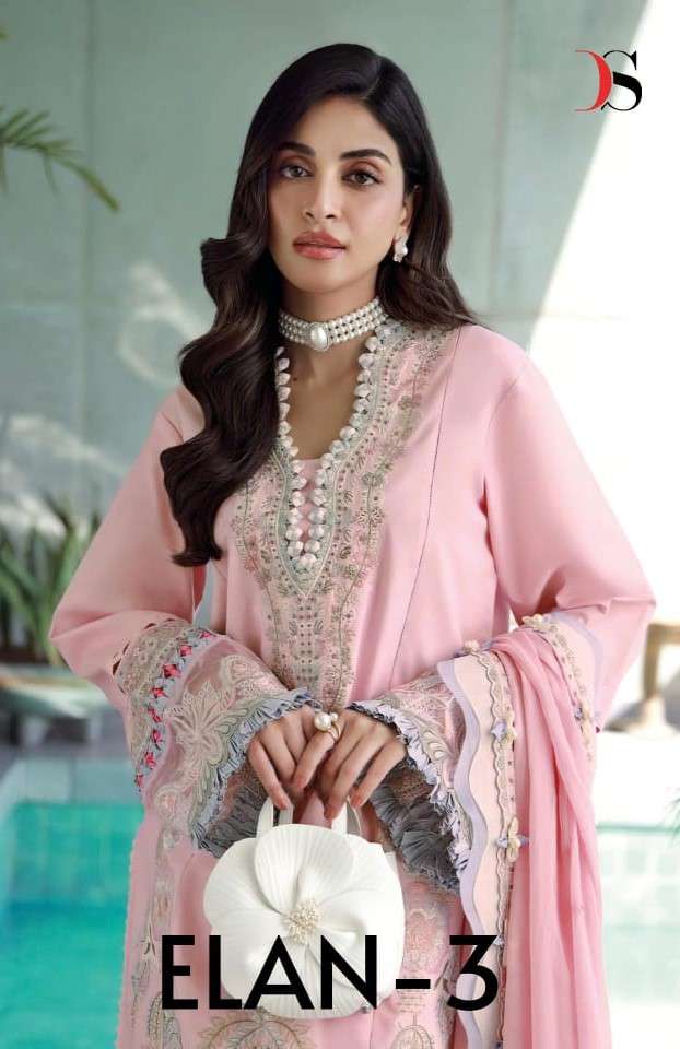 ELAN Lawn 25-3 by  DEEPSY SUITS